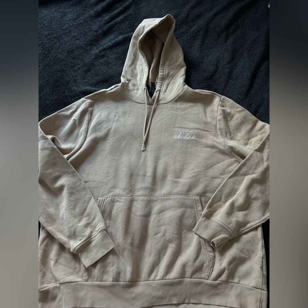 Adidas Beige Hoodie